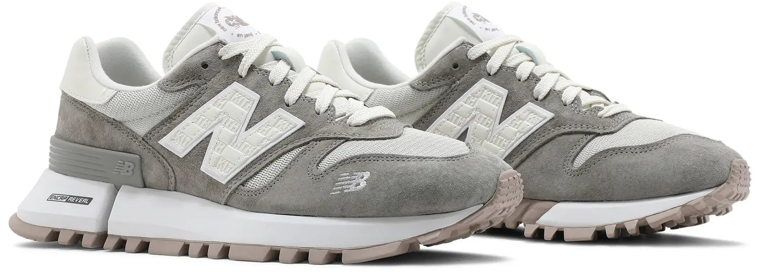 Pair New Balance RC 1300 Kith 10th Anniversary Elephant Skin Grey