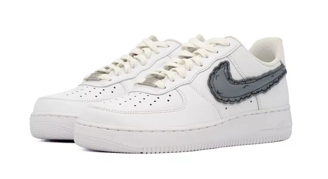 Pair Nike Air Force 1 Low '07 Black (KAWS Sky High Farm Workwear Edition)