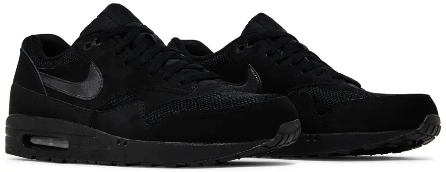 Pair Nike Air Max 1 Essential Triple Black