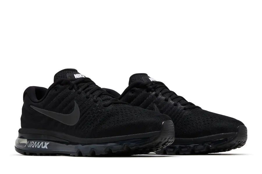 Pair Nike Air Max 2017 Triple Black