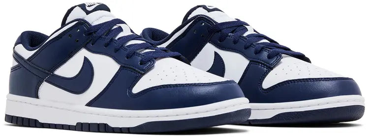 Nike Dunk Low White Midnight Navy