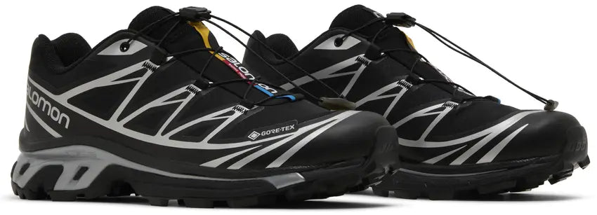 Pair Salomon XT-6 Gore-Tex Black Silver