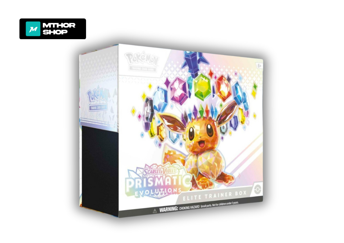 Pokémon Scarlet & Violet Prismatic Evolutions Elite Trainer Box