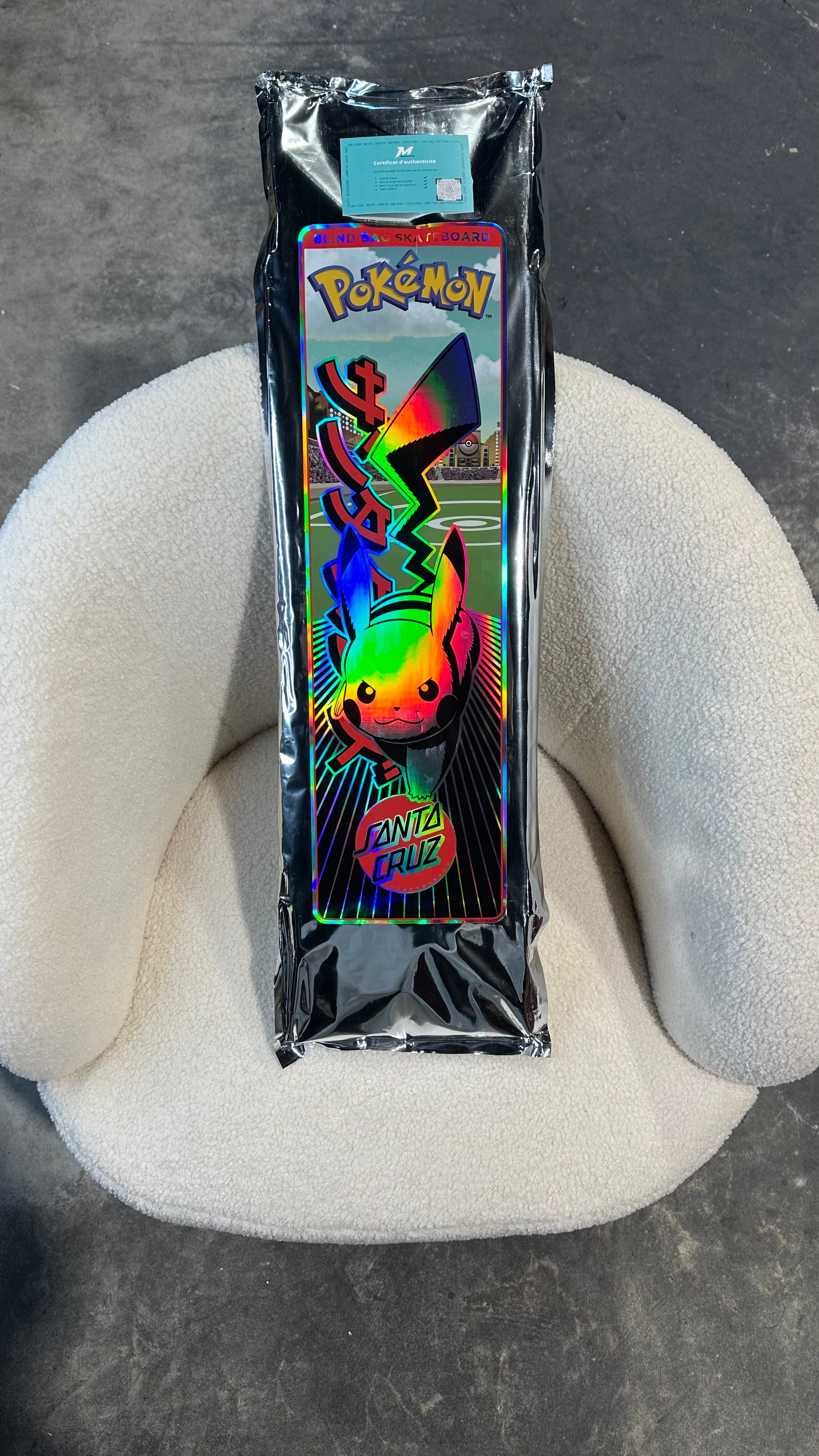 Pokemon Santa Cruz Skateboard Deck Blind Bag