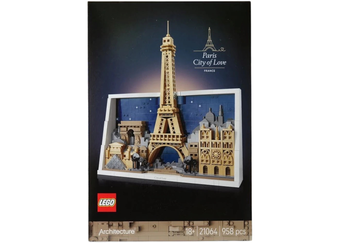 LEGO Architecture Paris City of Love Set 21064 -1