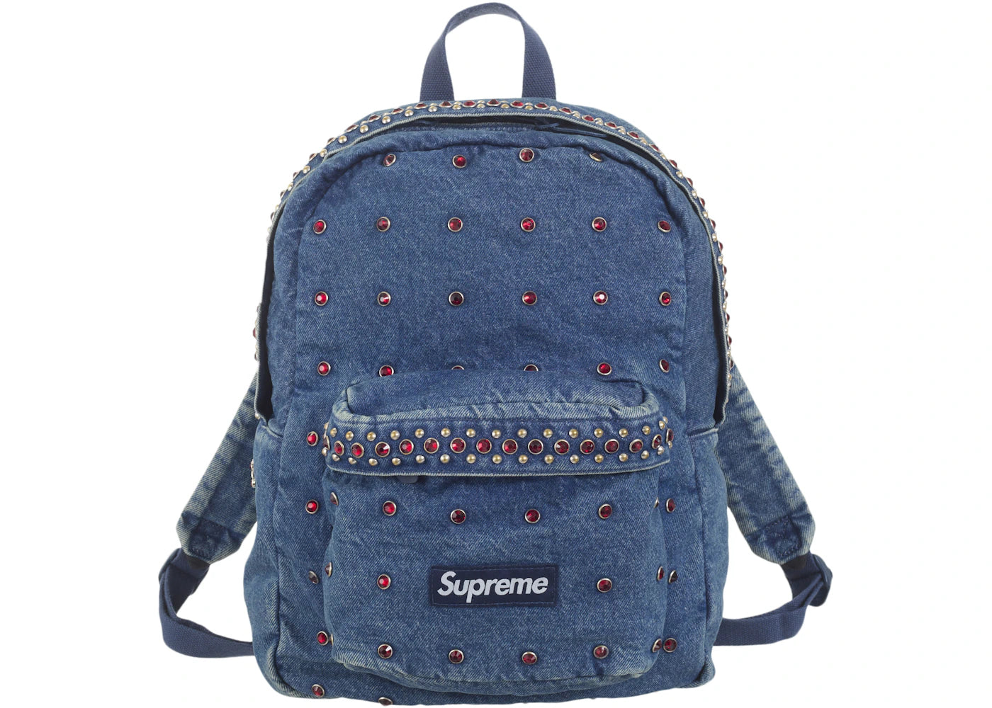 Supreme b.b. Simon Denim Backpack Washed Indigo -1