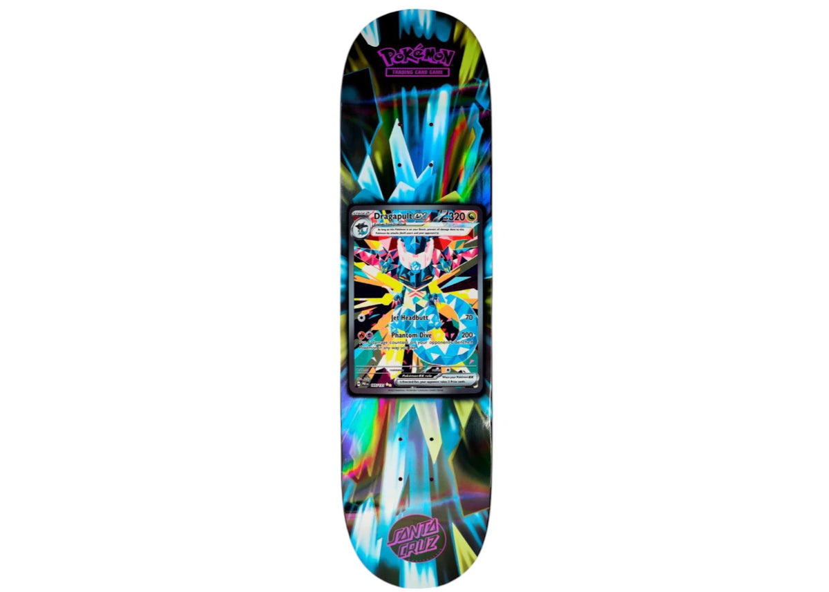 Santa Cruz Skateboards X Pokemon 2026 Skateboard Deck - Dragapult EX Edition -1