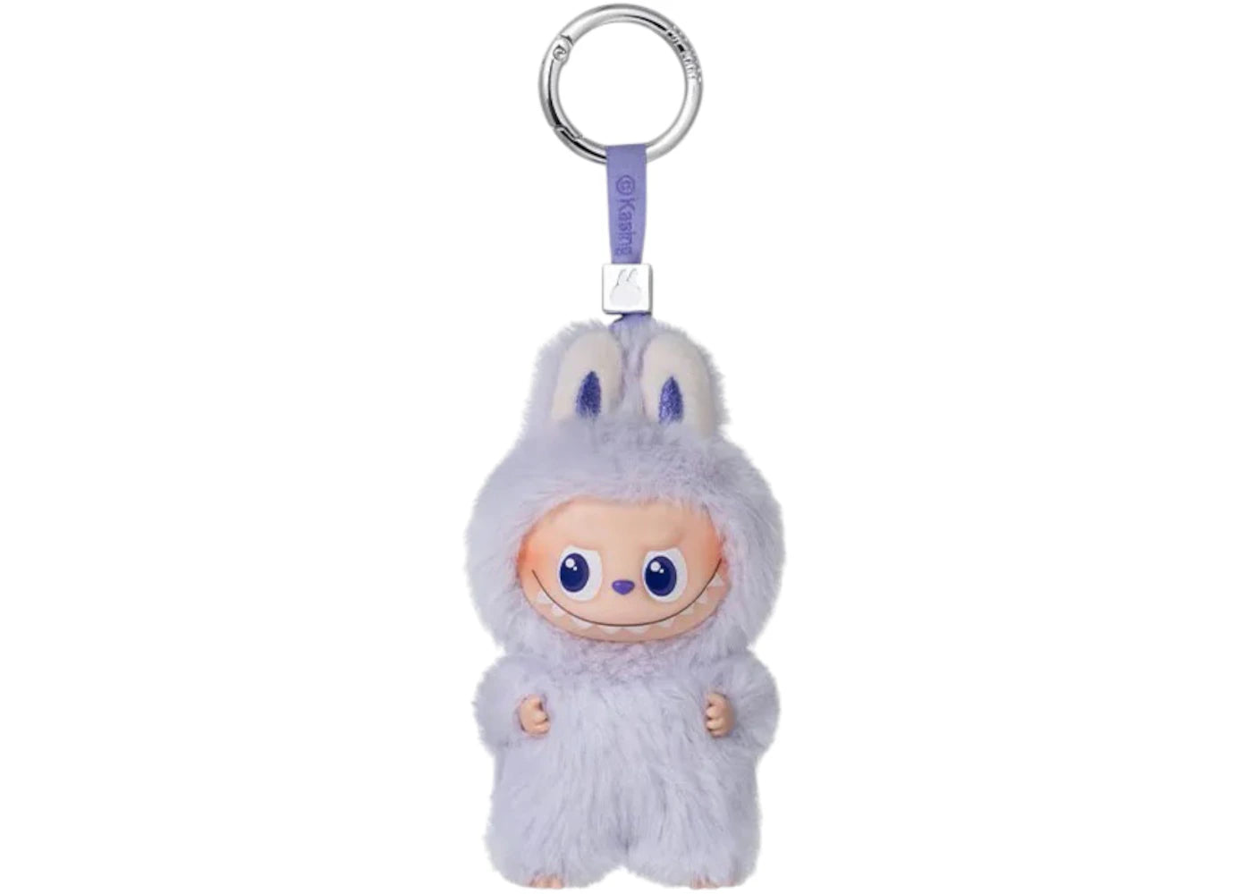 Pop Mart Labubu The Monsters Pin for Love Series "E" Vinyl Plush Pendant -1