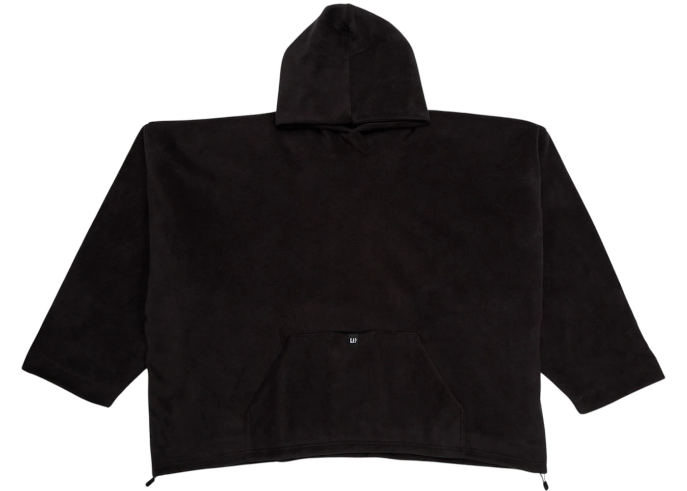 Yeezy Gap Polar Fleece Padded Hoodie Black -1