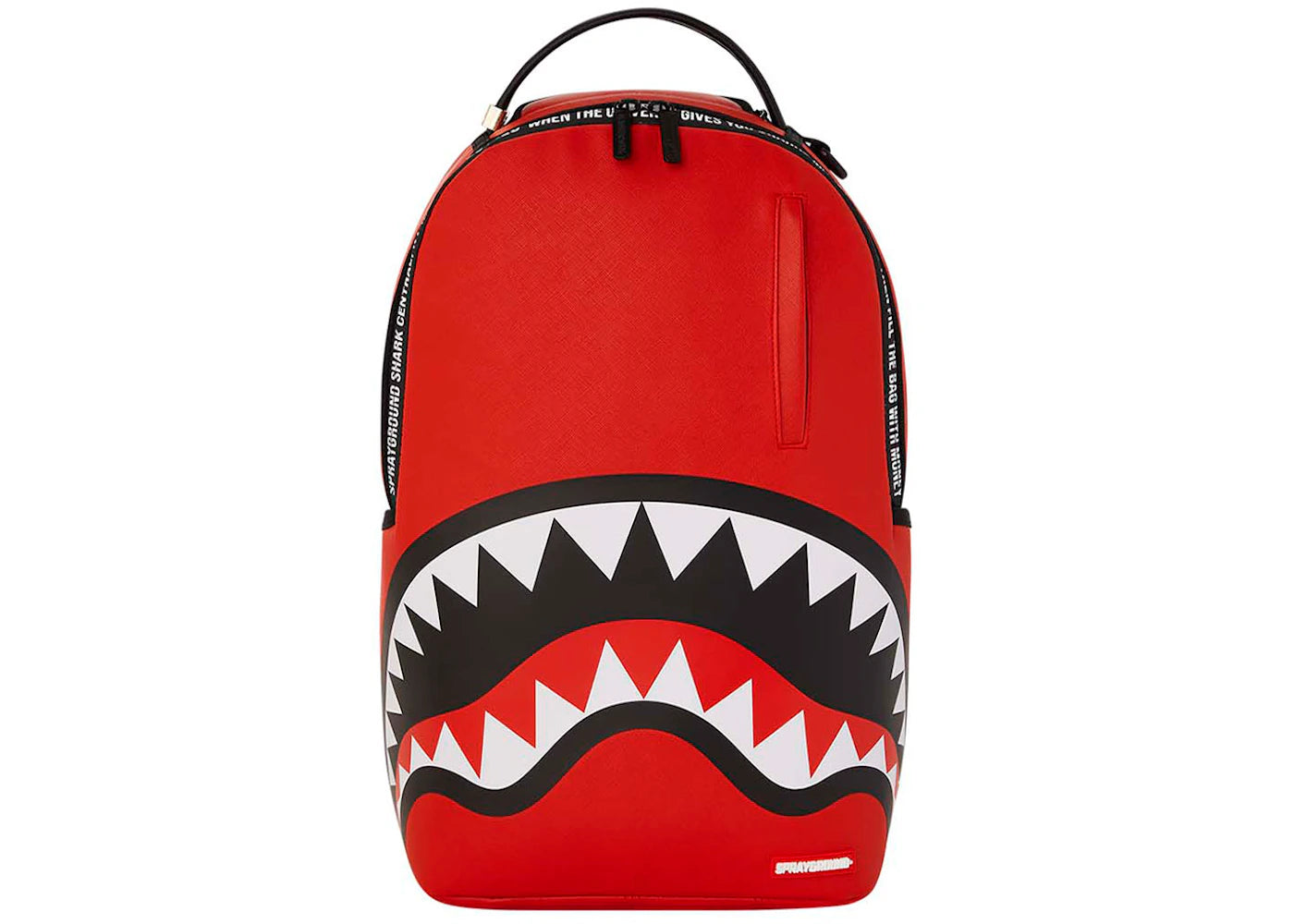 Sprayground Shark Central Holdin Down The City DLXSV Backpack Red/Black -1