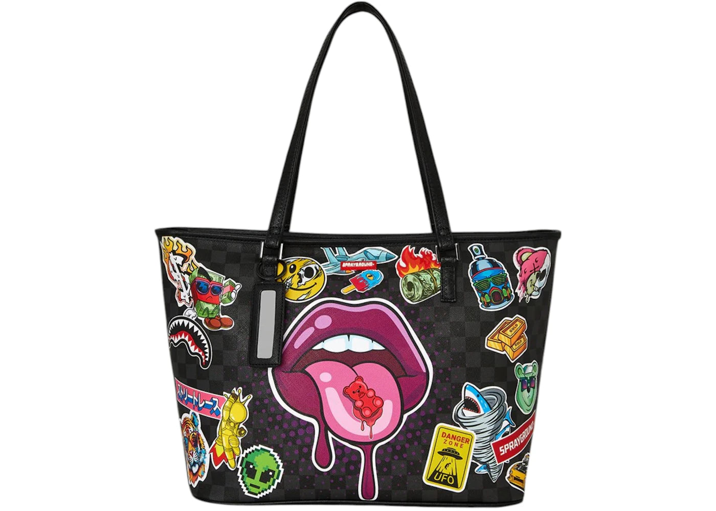 Sprayground Tasty Tote Black Multicolor -1