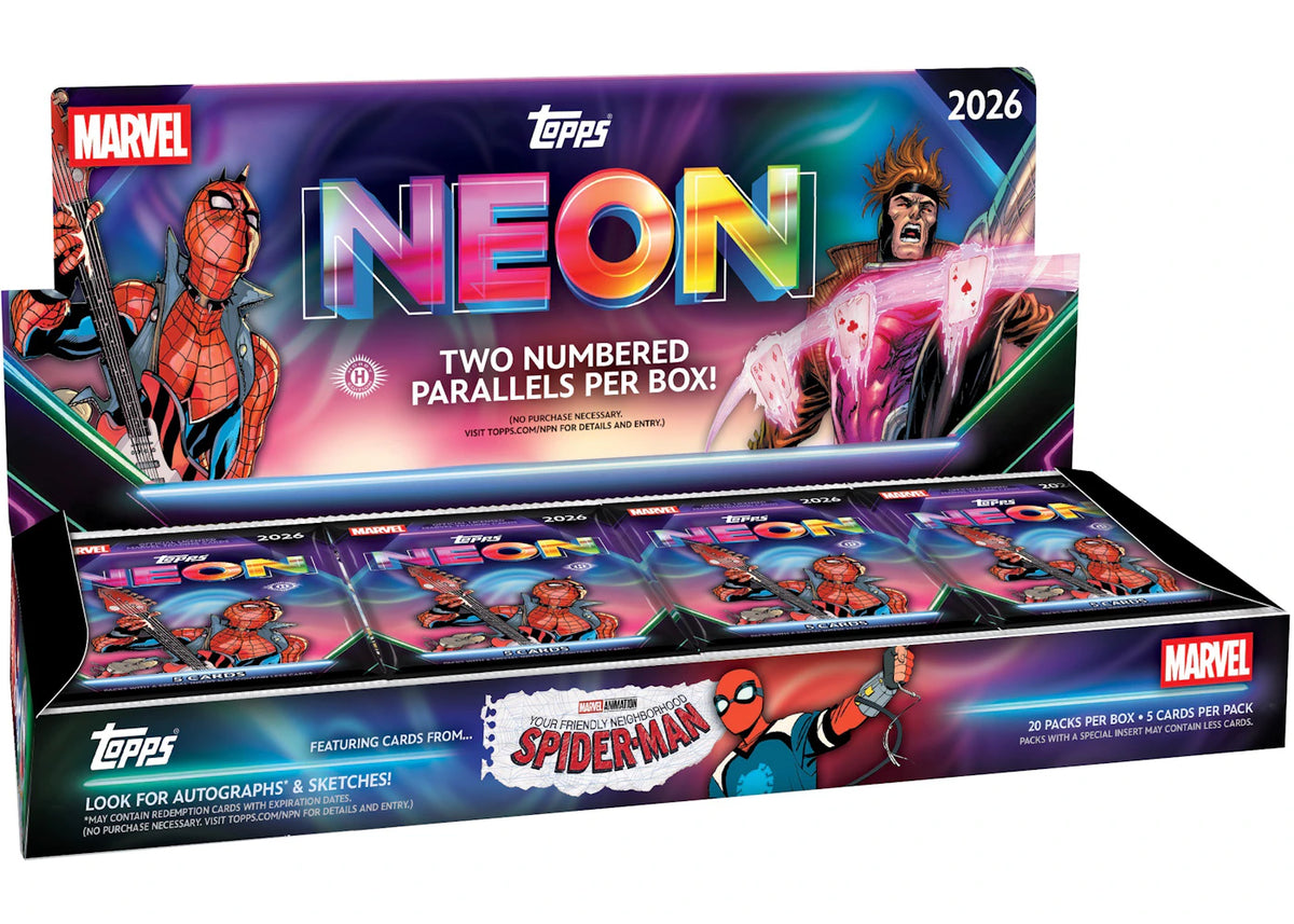 2026 Topps Neon Marvel Hobby Box -1