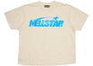 Hellstar Classic T-shirt (Gel Print) White/Blue -1