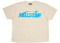 Hellstar Classic T-shirt (Gel Print) White/Blue -1