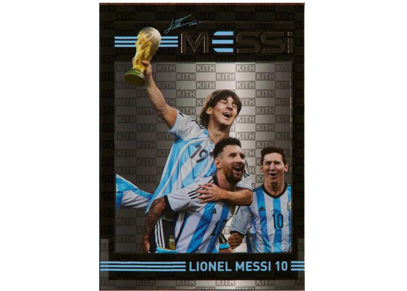 2026 Lionel Messi Trophy Kith x Adidas WC Ungraded -1