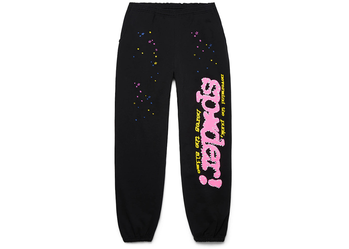 Sp5der P*NK V2 Sweatpant Black -1