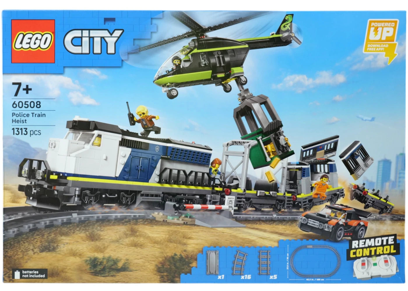 LEGO City Police Train Heist Set 60508 -1