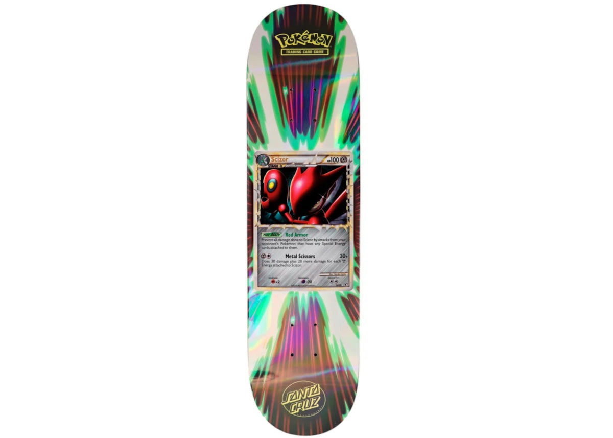 Santa Cruz Skateboards X Pokemon 2026 Skateboard Deck - Scizor Edition -1