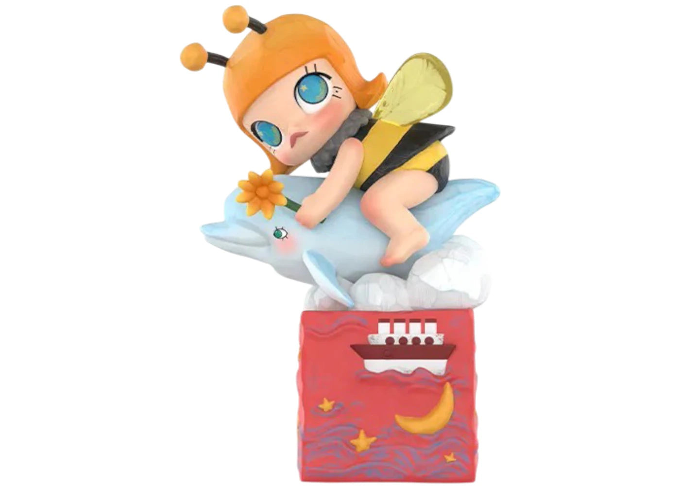 Pop Mart MOLLY Scenery Along the Way 20th Anniversary Series I Am a Wild Bee Figure -1