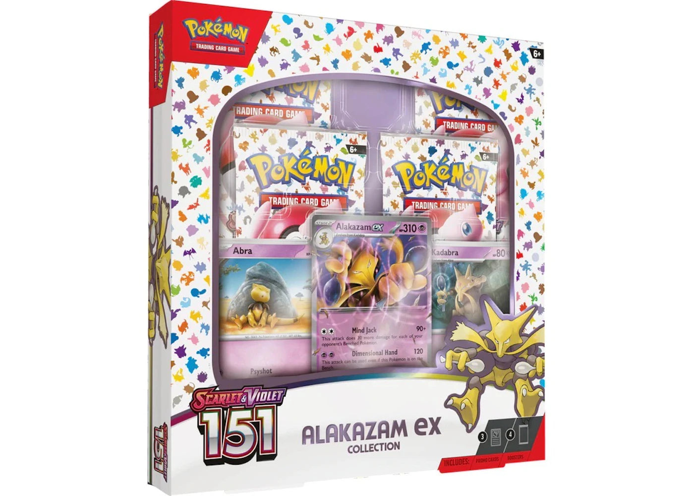 2023 Pokèmon Scarlet & Violet 151 Alakazam ex Box -1