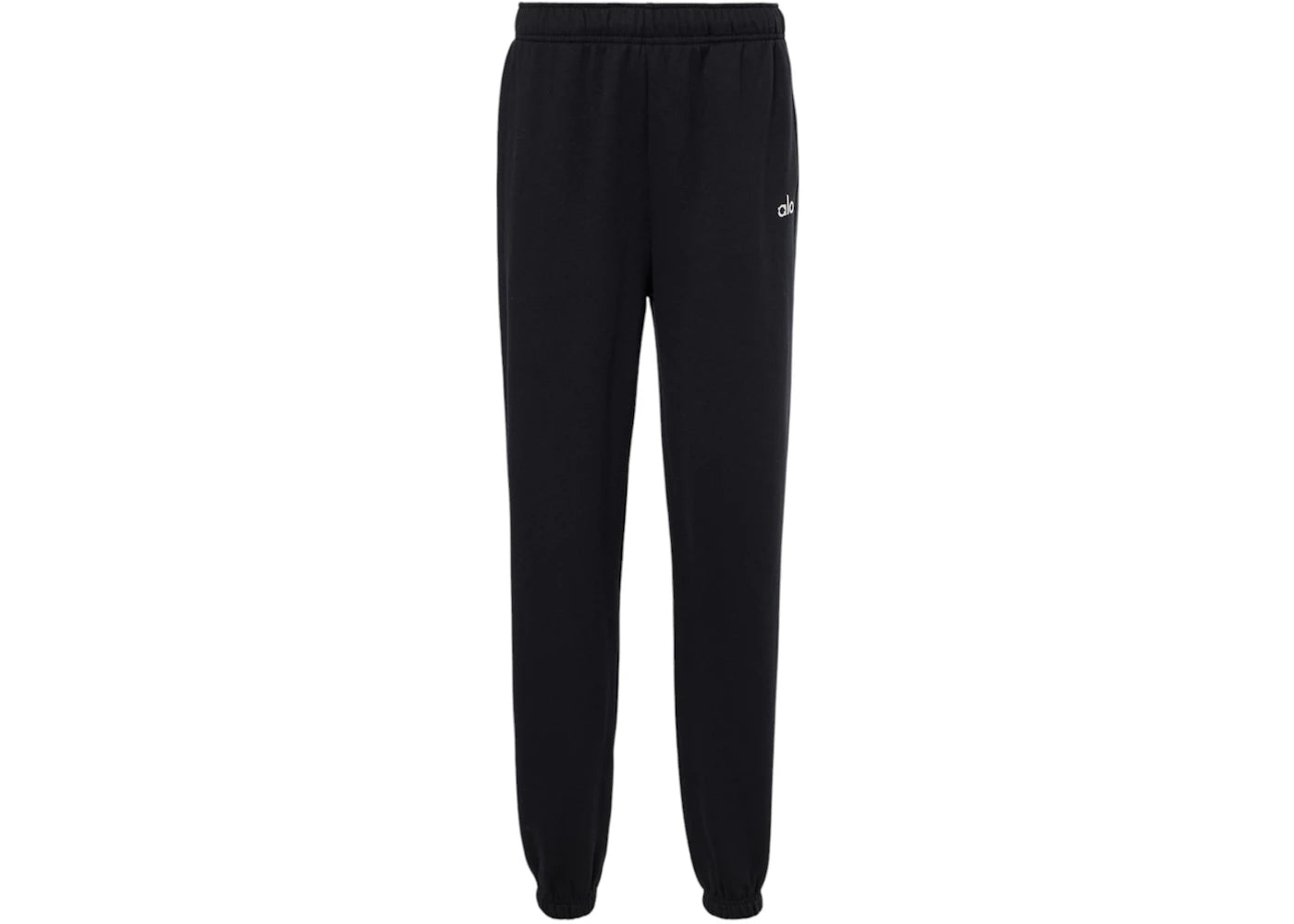 Alo Yoga Accolade Cotton-Blend Sweatpants Black -1