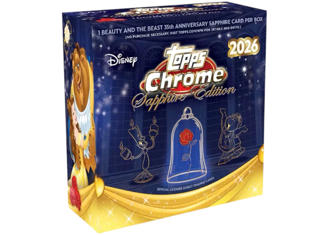 2026 Topps Chrome Disney Sapphire Edition Hobby Box -1