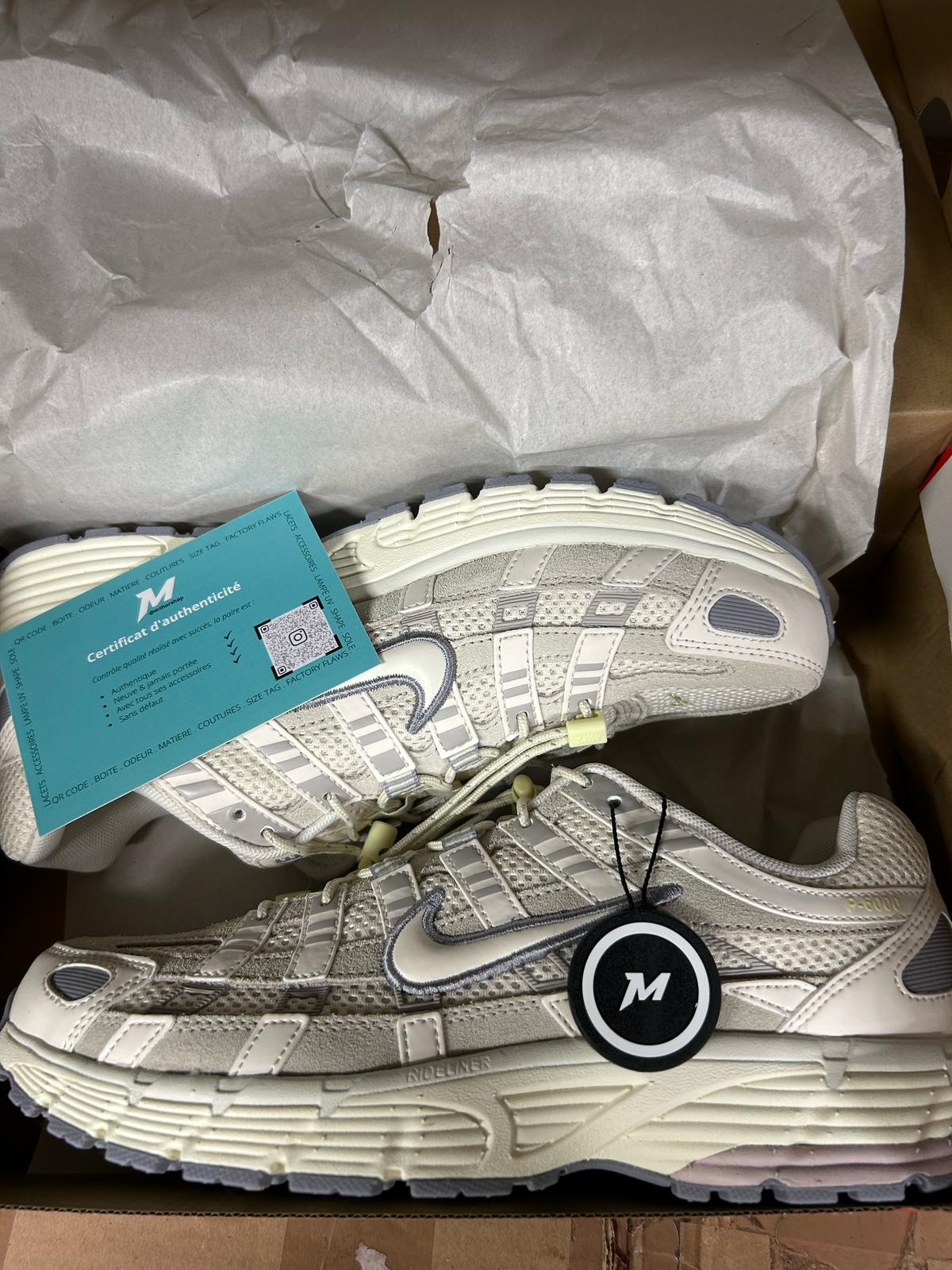 Real Nike P-6000 Light Bone (W)