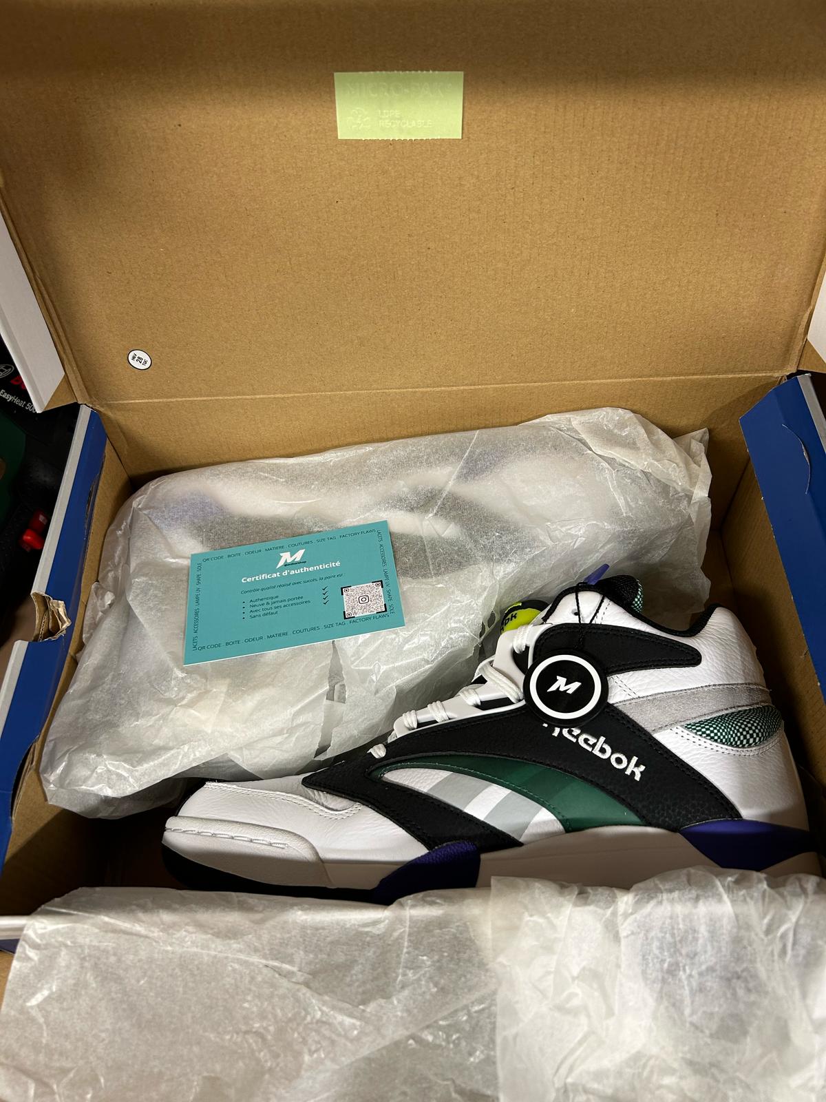 Real Reebok Shaq Victory Pump Basketball Meets Tennis