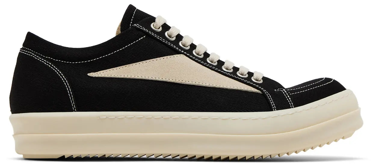 Rick Owens DRKSHDW Vintage Low Black Milk