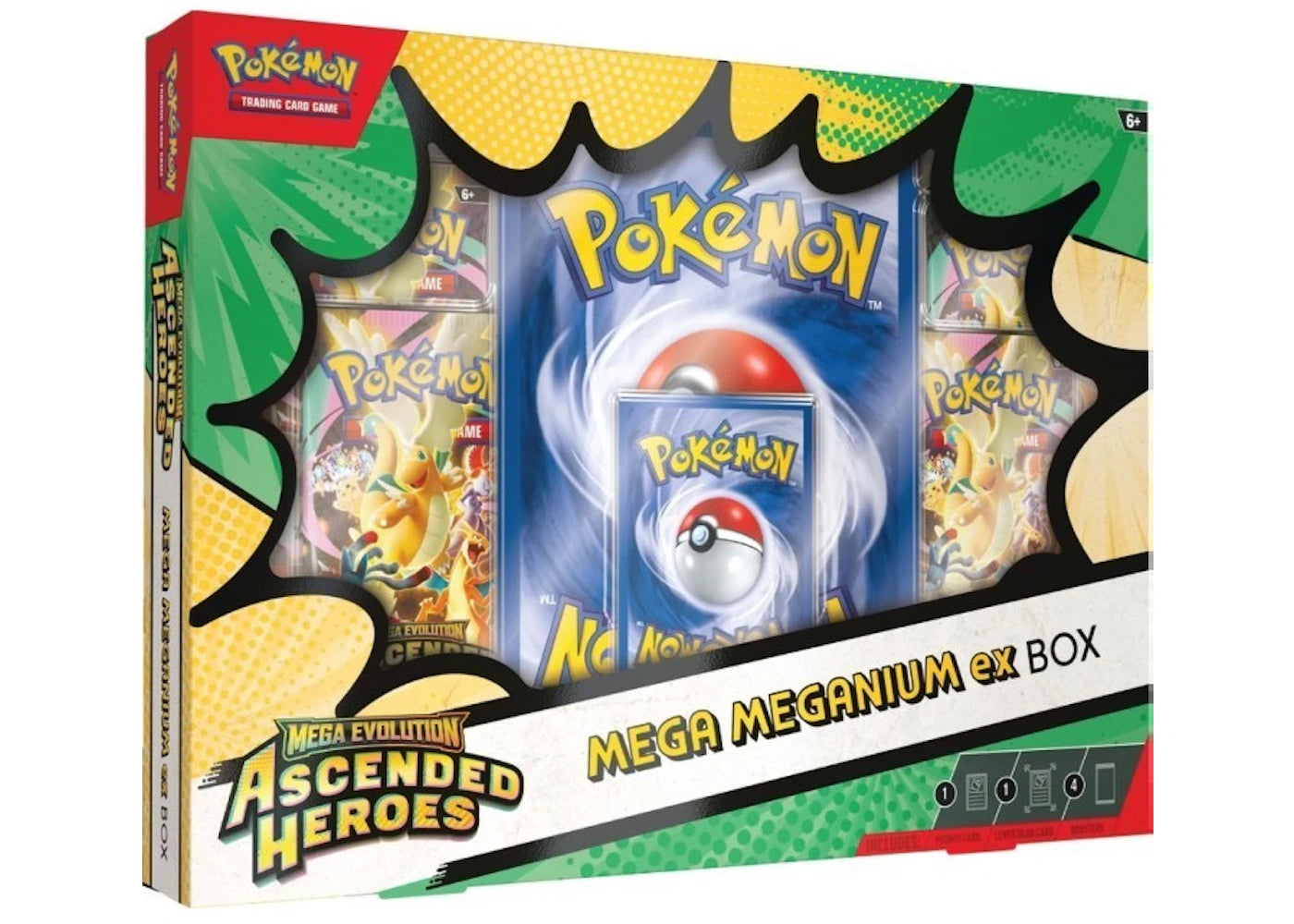 2026 Pokemon Mega Evolution Ascended Heroes Mega Meganium ex Box -1