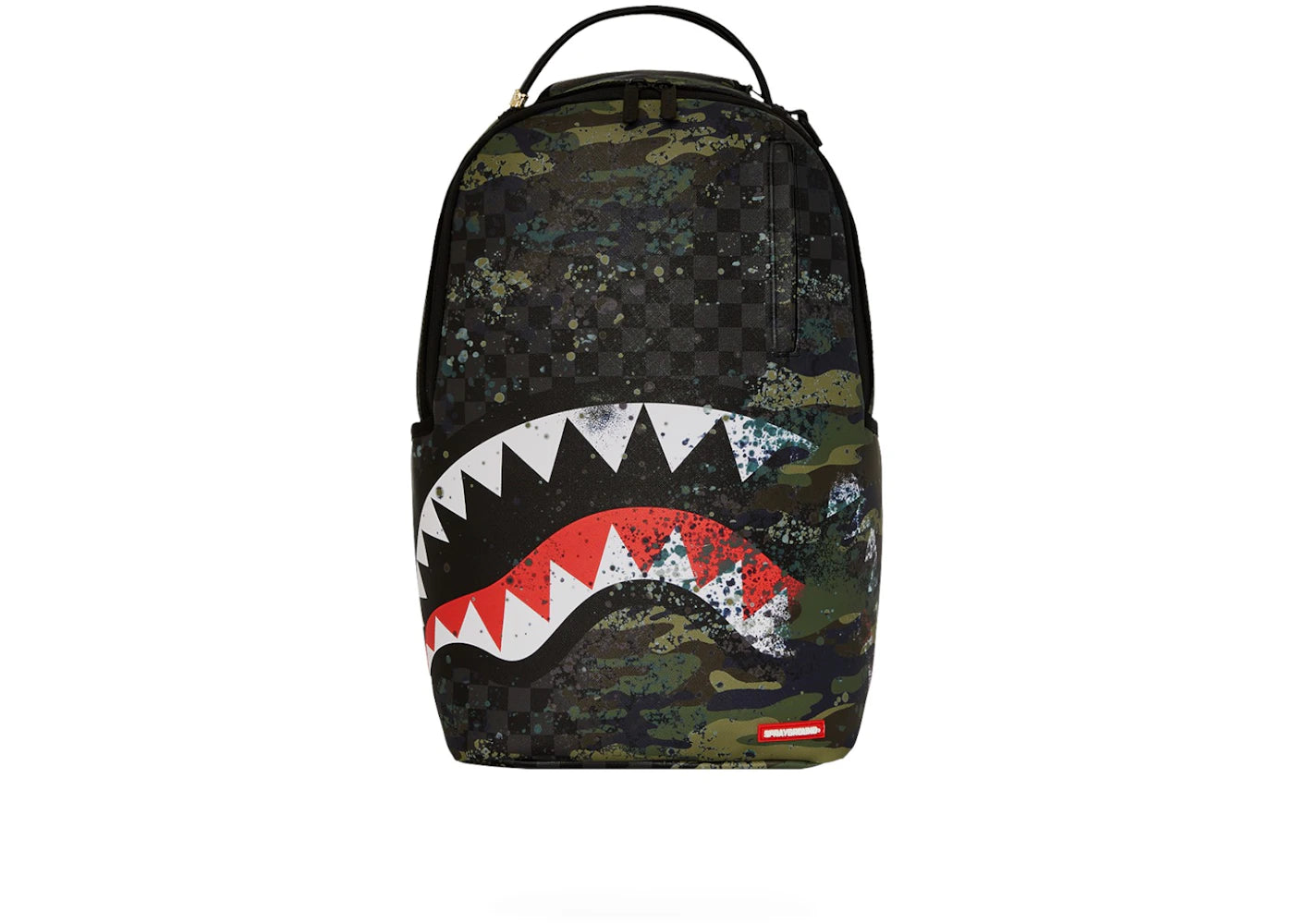 Sprayground Camo Splash DLXSV Backpack Black/Camo -1
