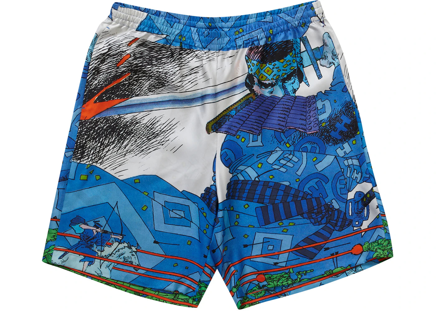 Supreme Ronin Silk Short Blue -1