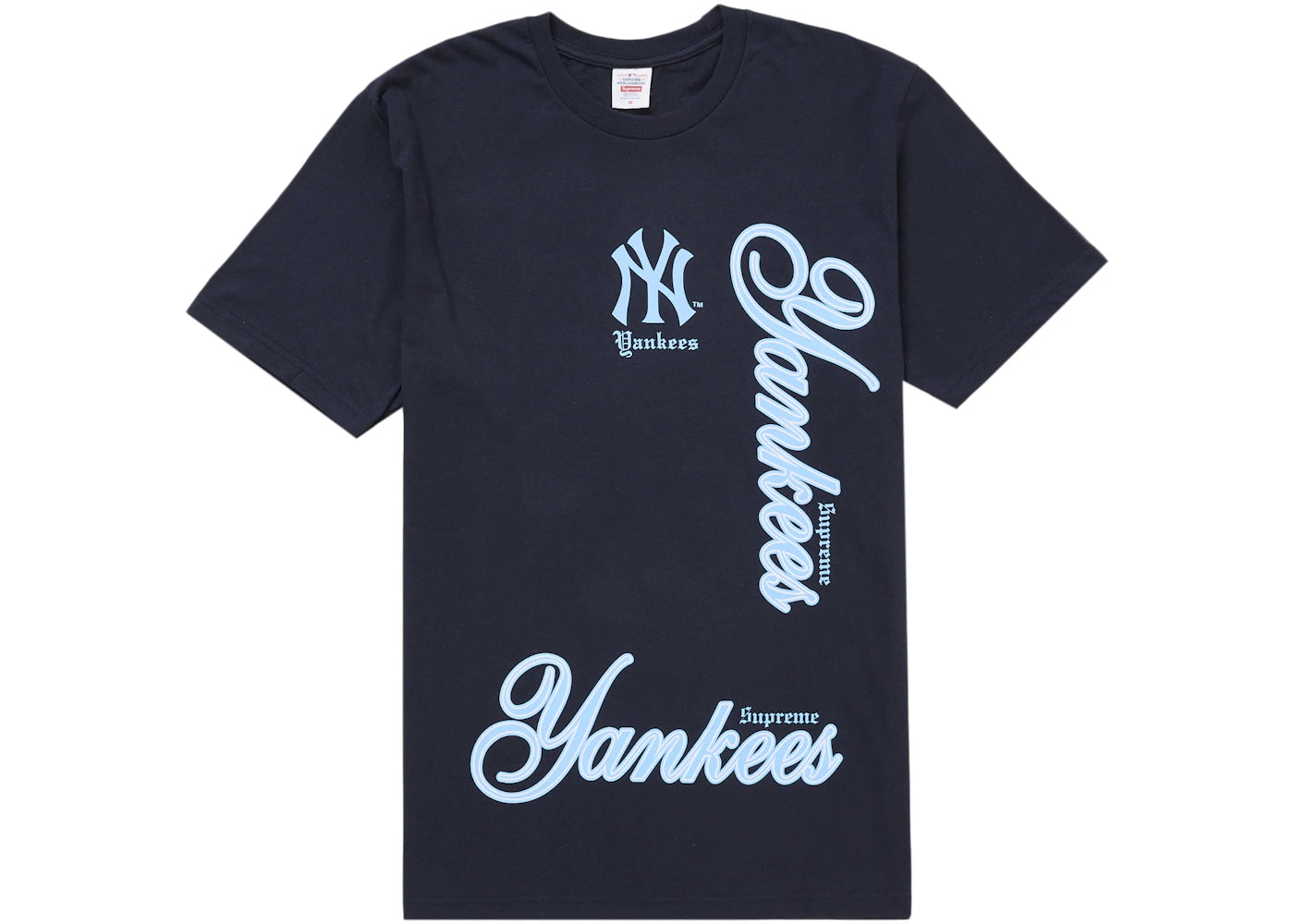 Supreme MLB Teams NY Tee Navy -1
