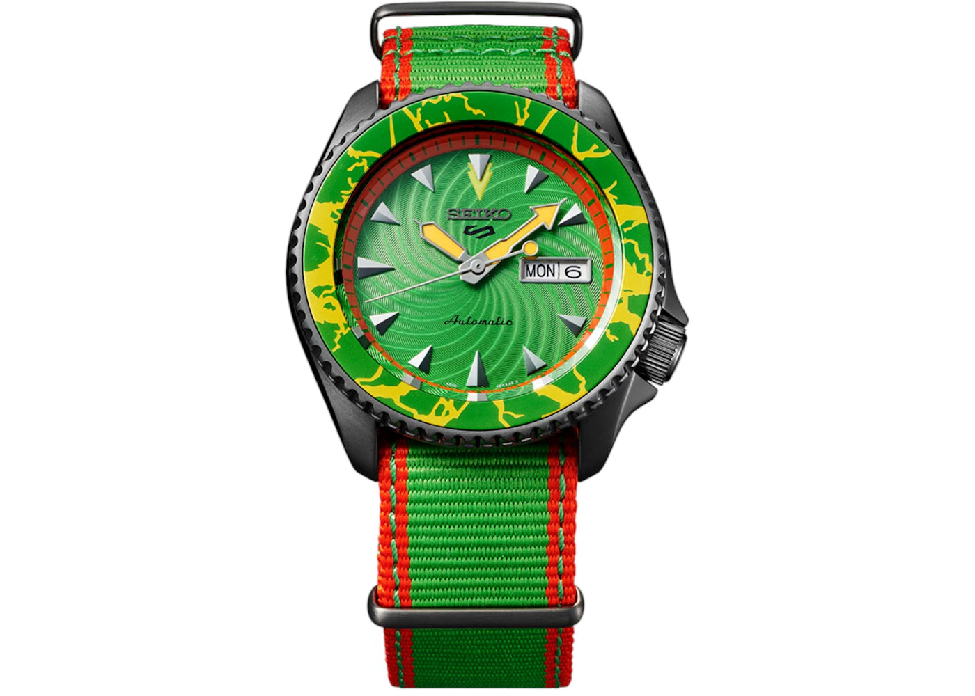 Seiko 5 Sports Street Fighter Blanka SRPF23K1 (Green) -1