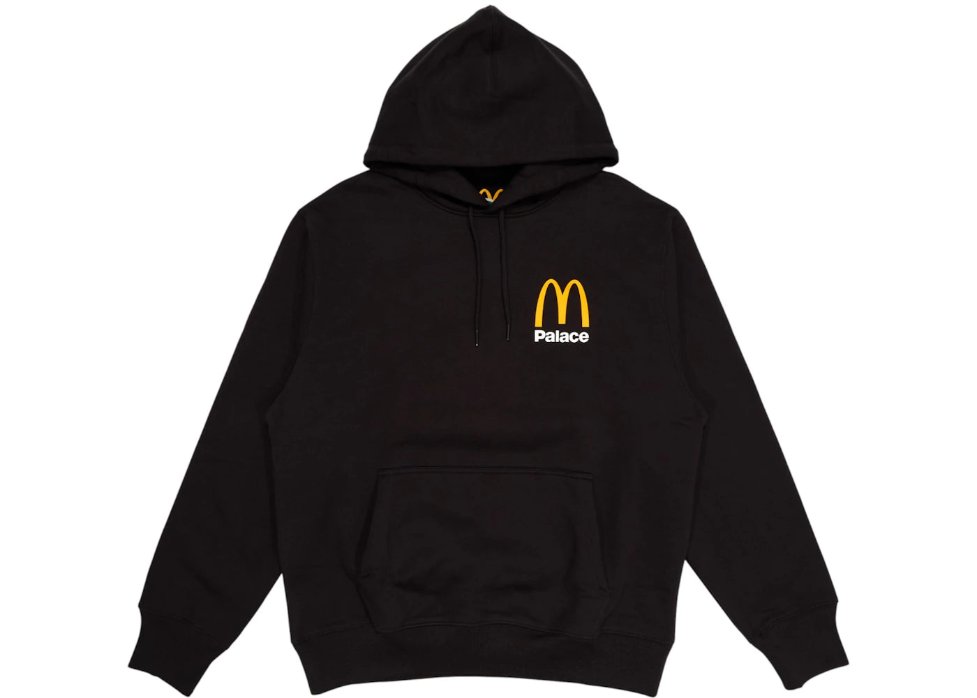 Palace x McDonald's Logo Hood Black -1