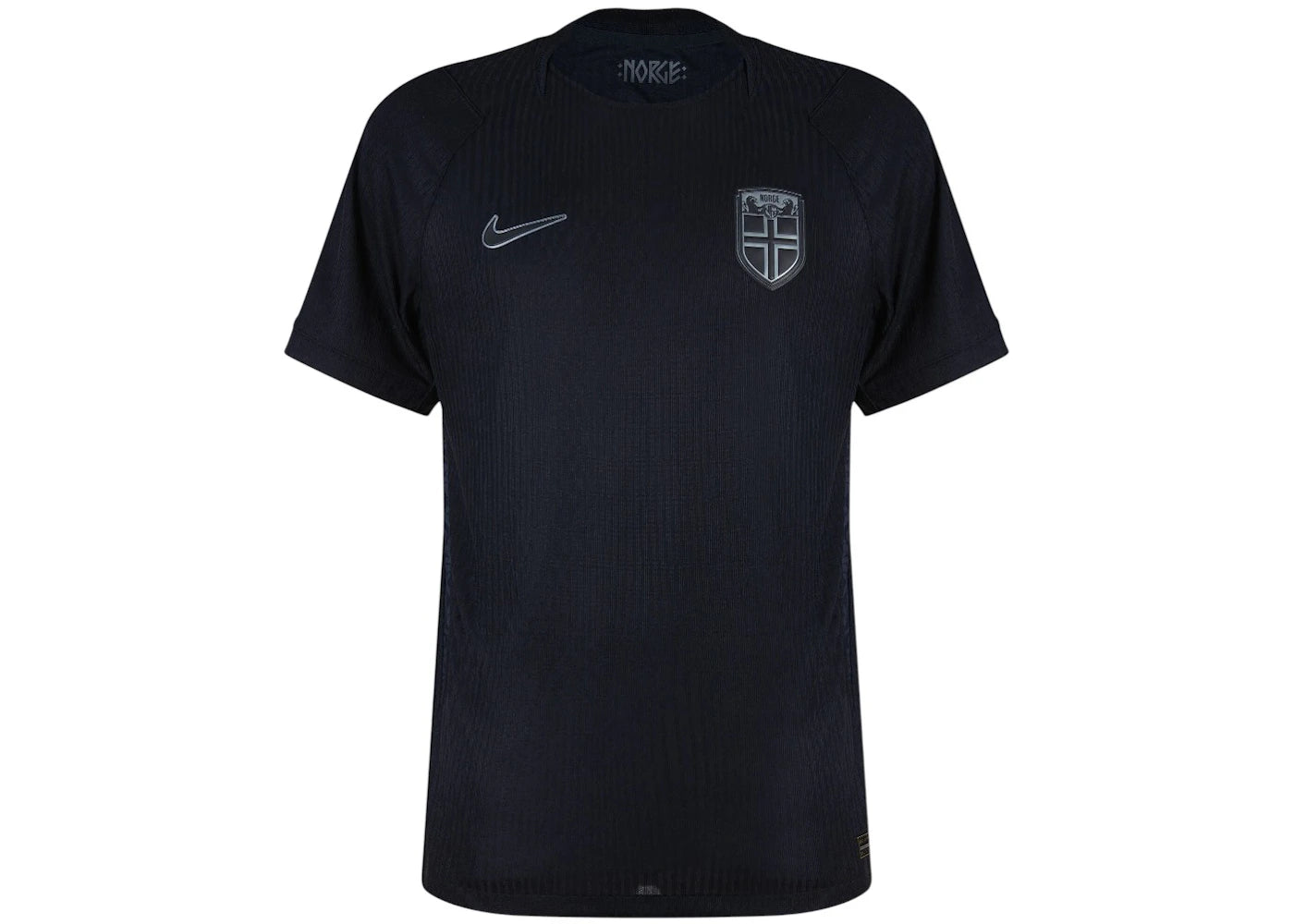 Nike Norway National Team 2026 Match Away Aero-FIT Jersey Black Black -1