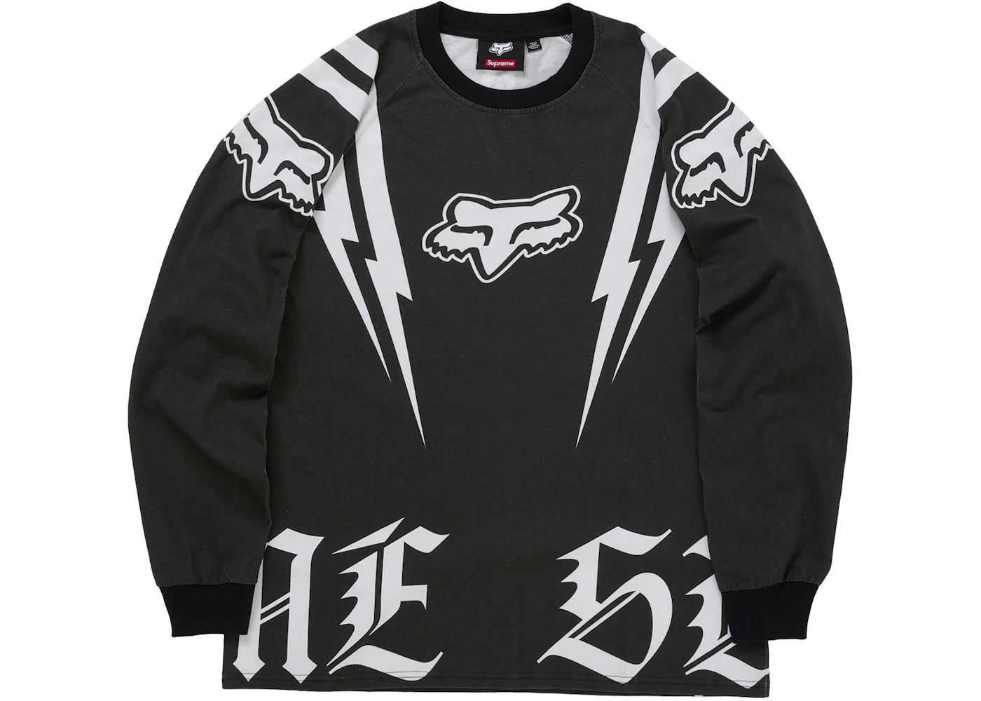 Supreme Fox Racing L/S Top Black -1