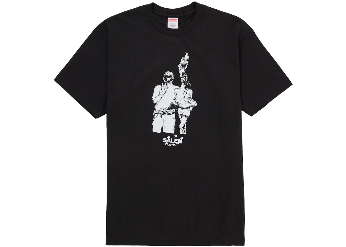 Supreme SALEM Tee Black -1