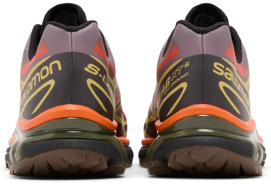 Salomon XT-6 Skyline Moonscape heel counter