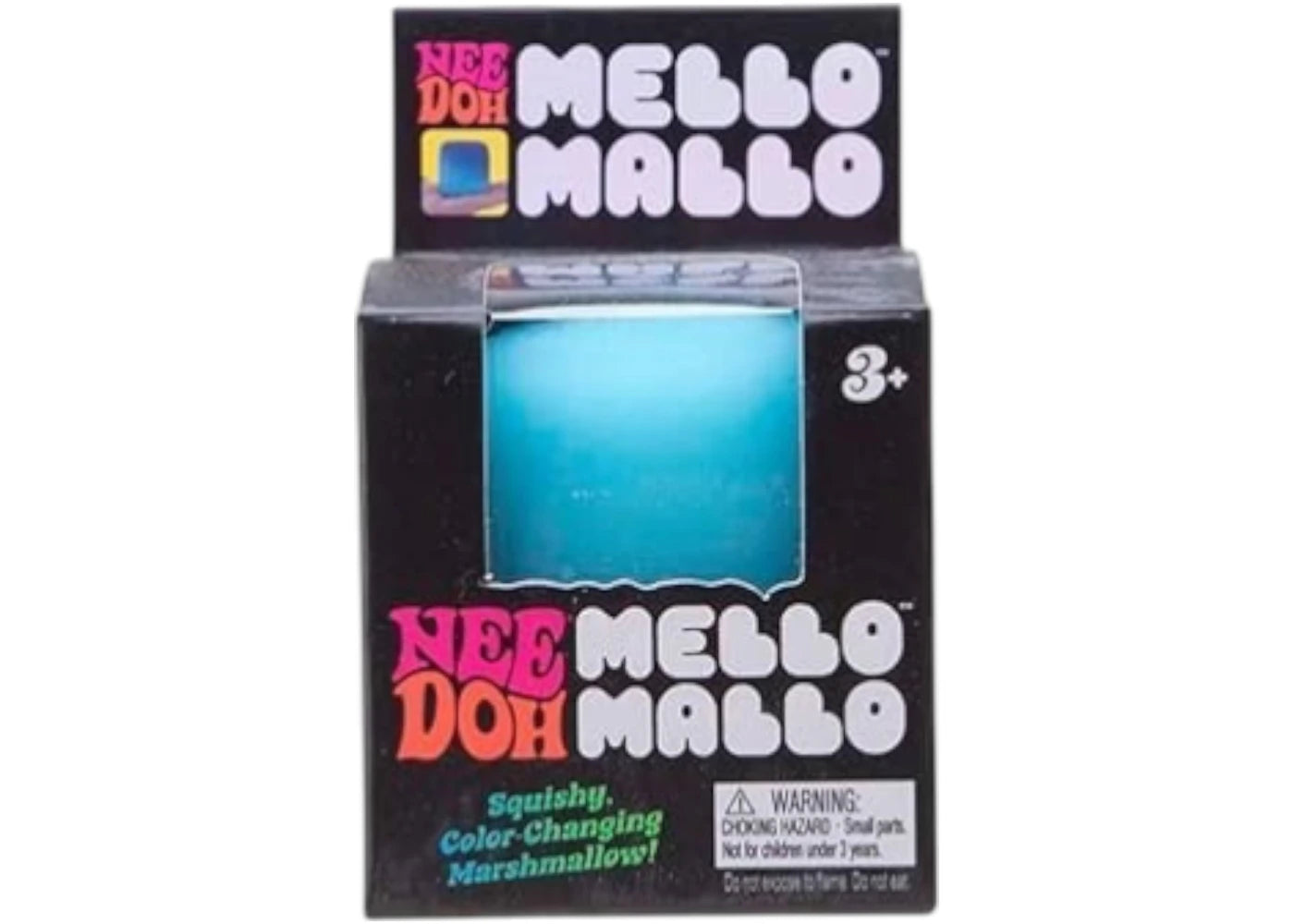 NeeDoh Mello Mallo Squishy Fidget Toy Blue -1