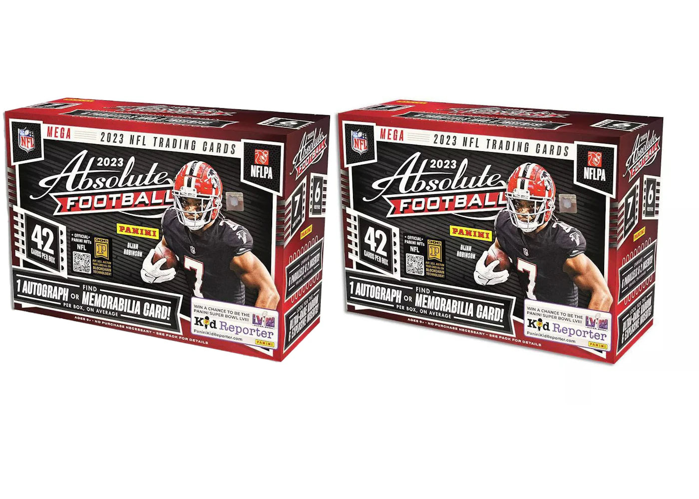 2023 Panini Absolute Football Mega Box 2x Lot -1