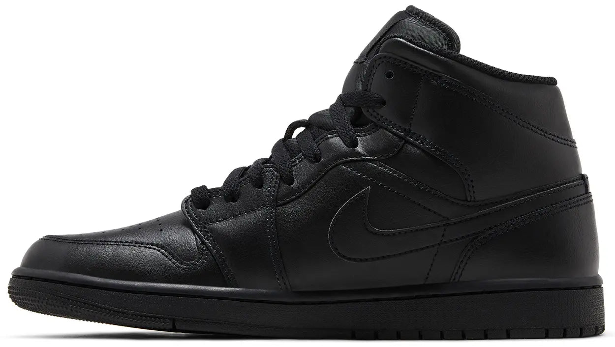 Air Jordan 1 Mid Triple Black