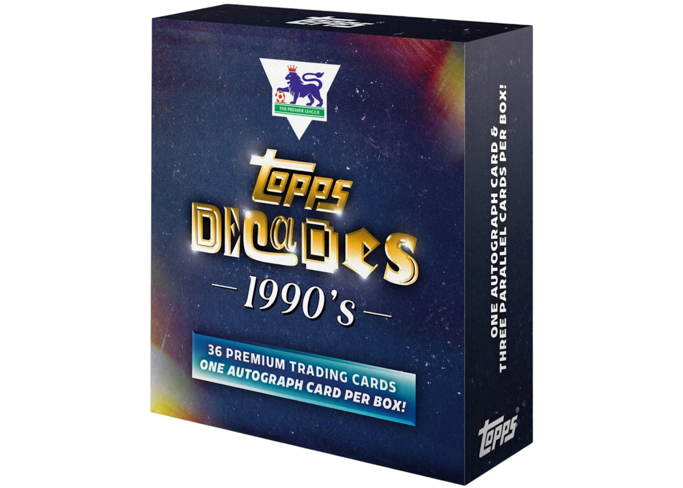 2025 Topps Decades Premier League 90s Edition Hobby Box -1