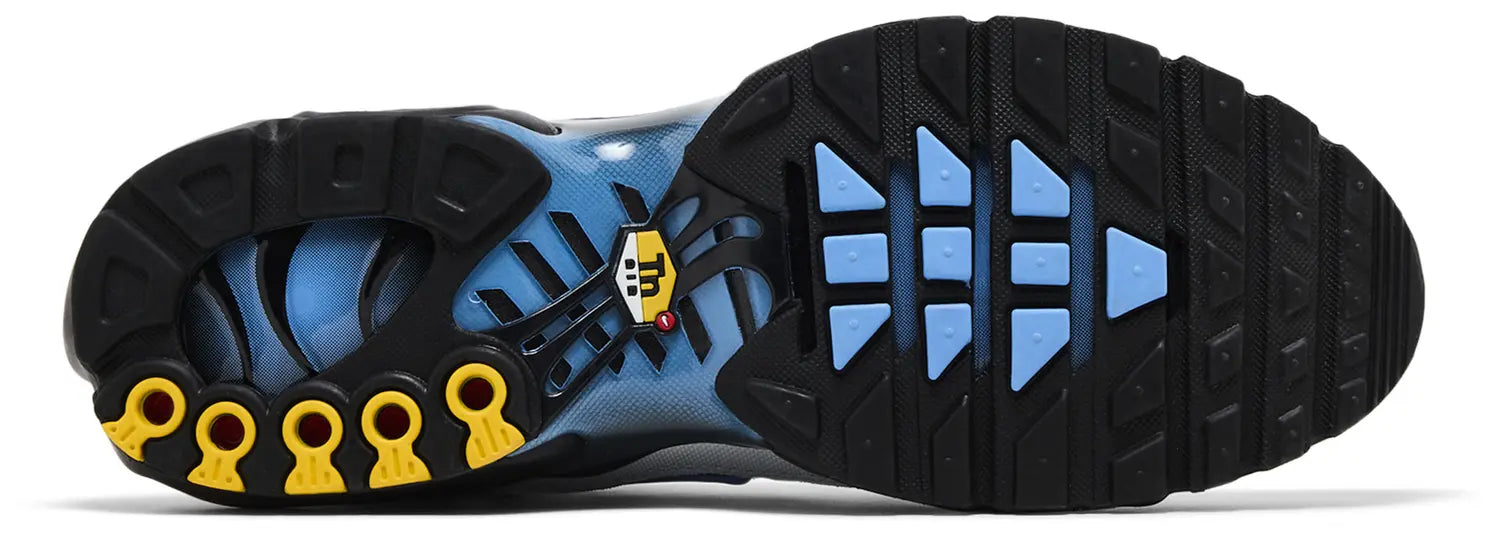 Sole Nike Air Max Plus Grey University Blue Black