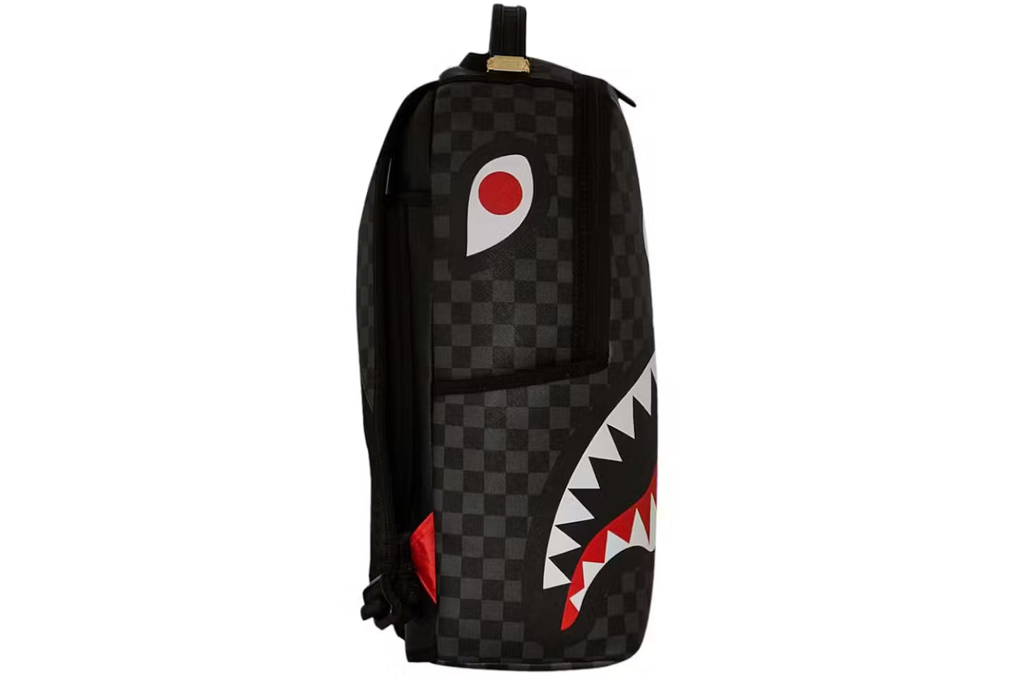 Sprayground Snoopy Top Shark Money DLXSV Backpack Black/Grey Side