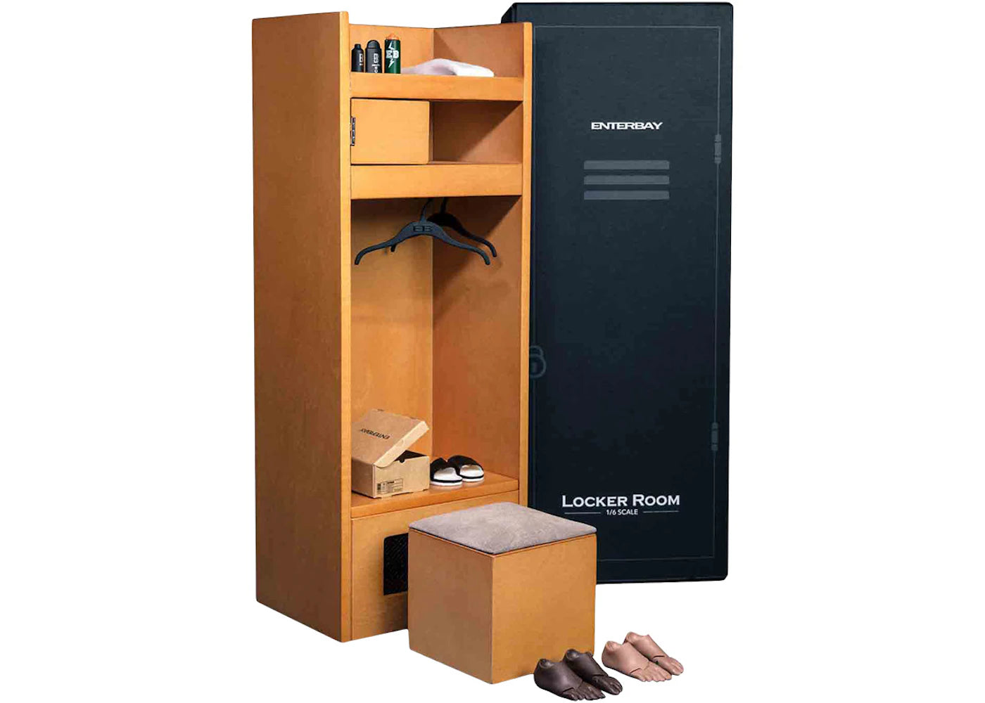 Enterbay 1/6 Original - Locker Room (OR-1003) -1