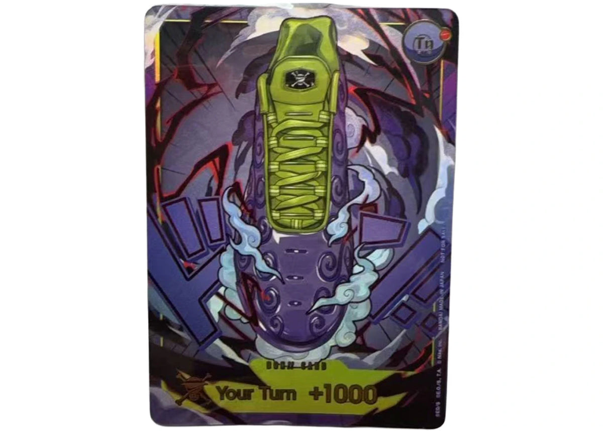 2026 One Piece x Nike Air Max Plus Gomu Gomu DON!! Promo Card (English) Ungraded -1
