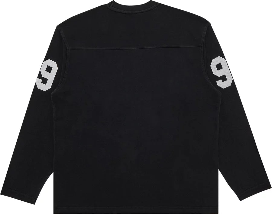【Supreme】★99 LS Football Top Black - 24SS★大人気★ Supreme 99 L/S Football Top Black