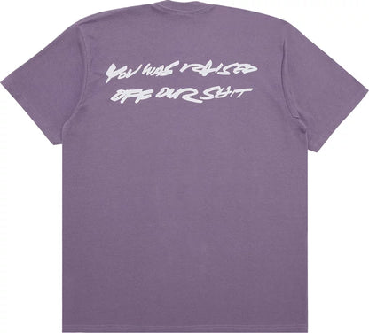 Supreme Futura Box Logo Tee Dusty Purple