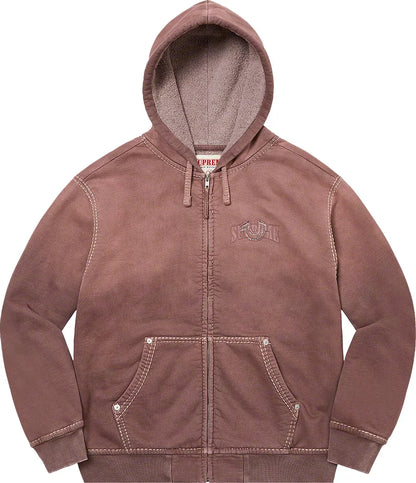 Supreme True Religion Zip Up Hooded Sweatshirt FW22 Brown MTHOR SHOP